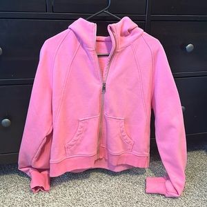 Bubble Gum Pink Medium Zip up Jacket